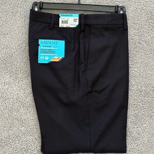 Savane Flat Front Straight Fit Men’s 36x30